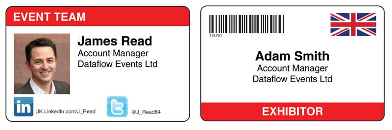 BEST Conference Badges - Conference Name Badges With Clip