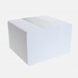 Blank White Biodegradable Plastic Badges