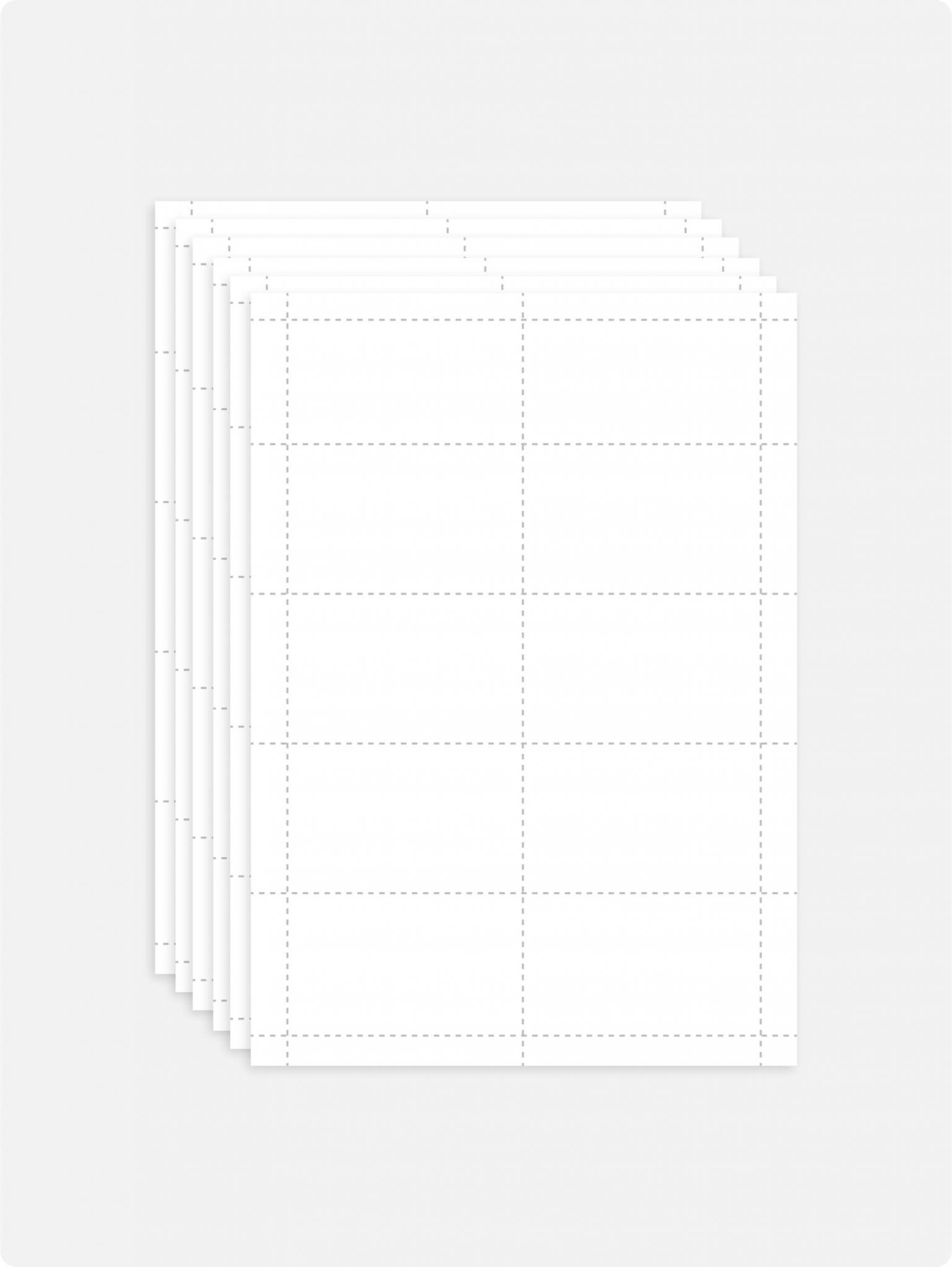 Effortless Credit card size printable paper badge inserts
