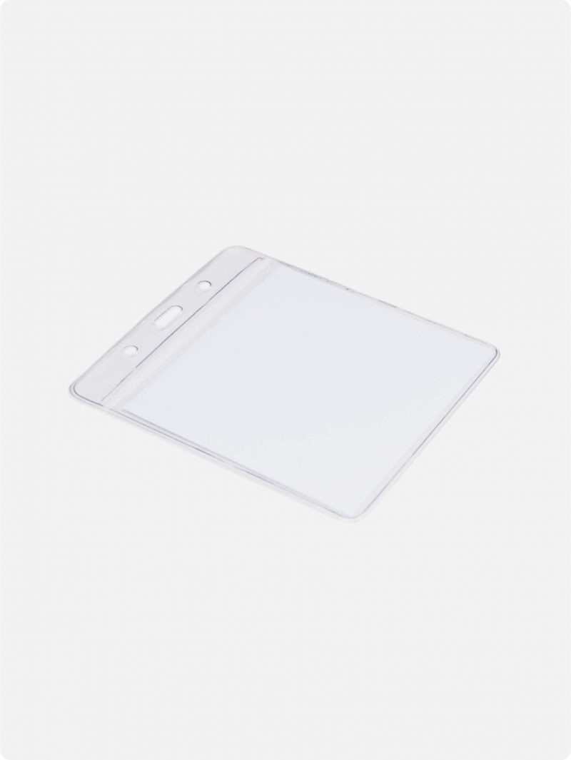 Heavy Duty Clear Flexible Badge Holder