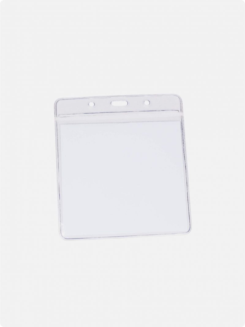 Heavy Duty Clear Flexible Badge Holder - Image 2