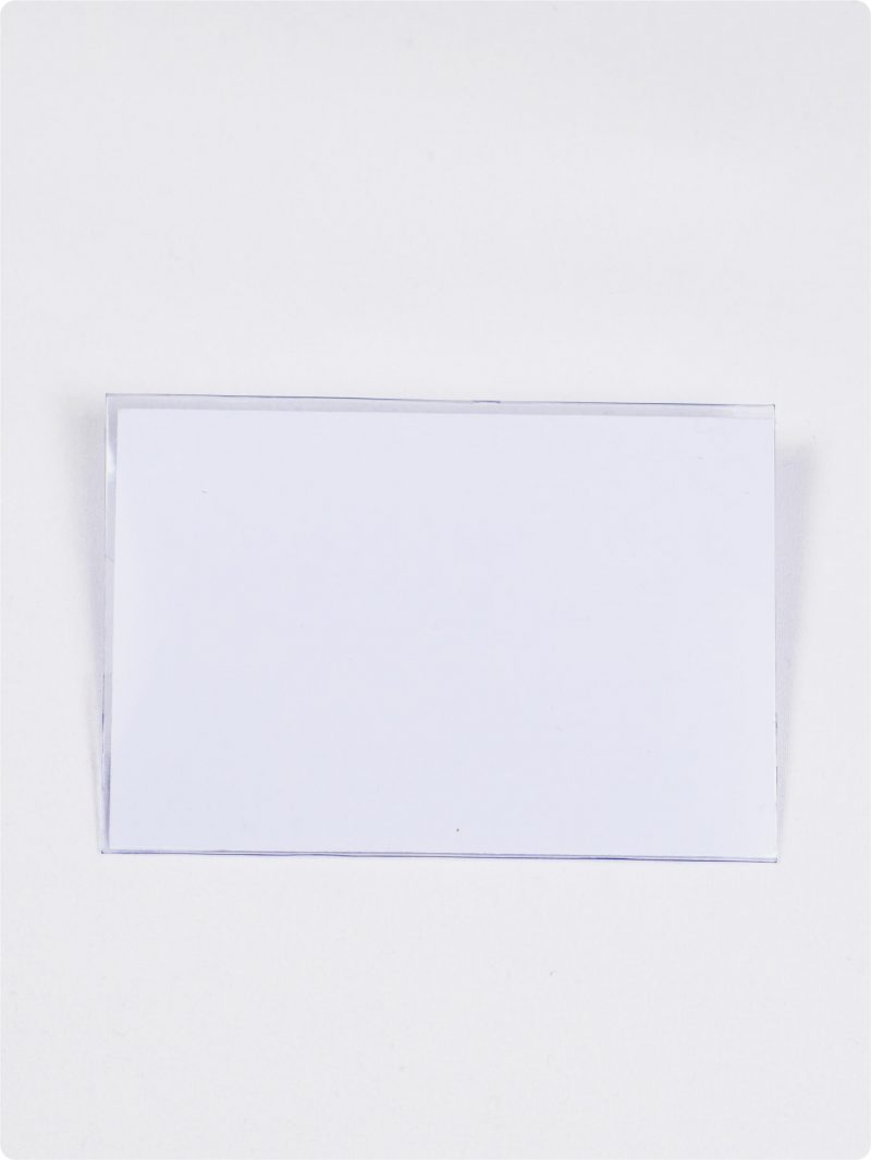 Rigid Badge Holder with Clip and Pin - Image 3