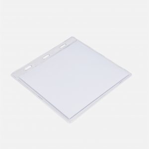 Visitor Size Clear Flexible Badge Holder