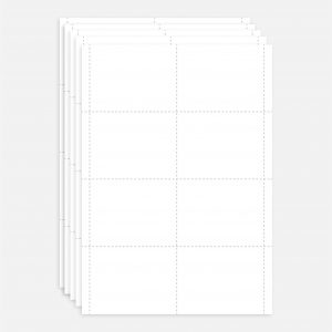 Visitor Size Printable Paper Badge Inserts