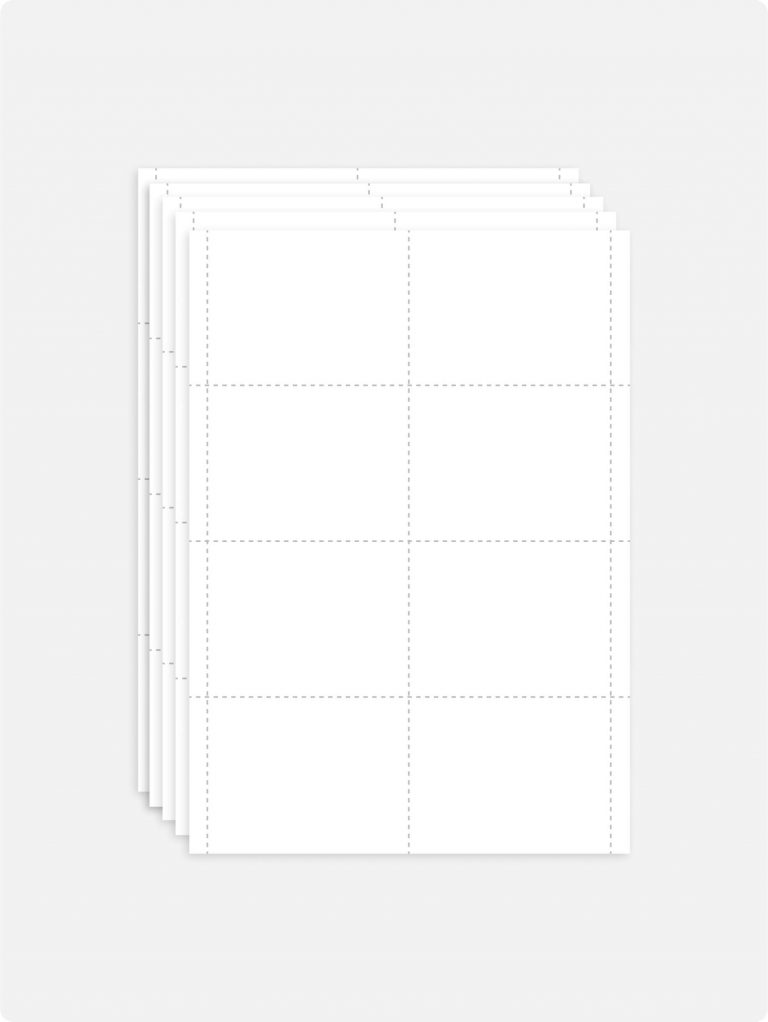 Visitor Size Printable Paper Badge Inserts