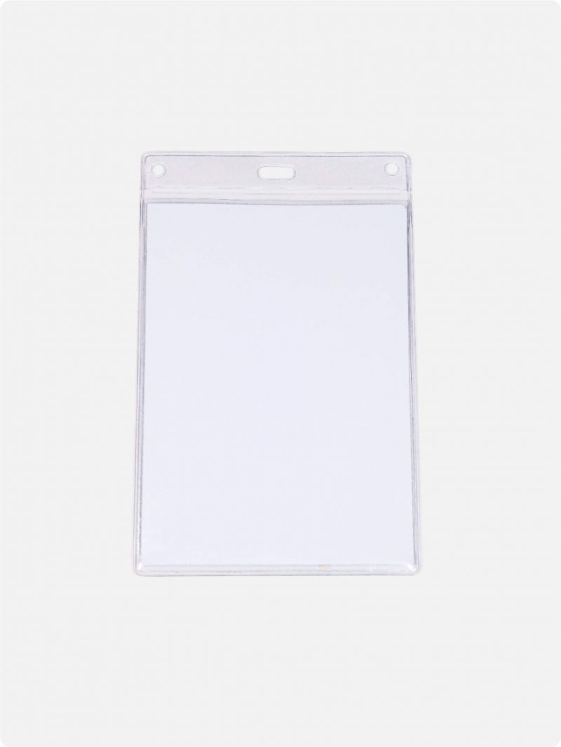 A6 Clear Flexible Badge Holder (Portrait)
