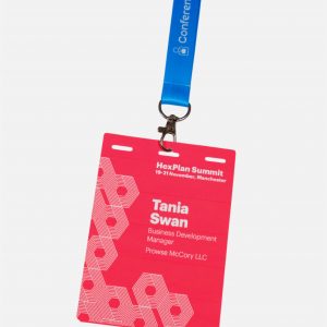 Expo 260 butterfly event badge